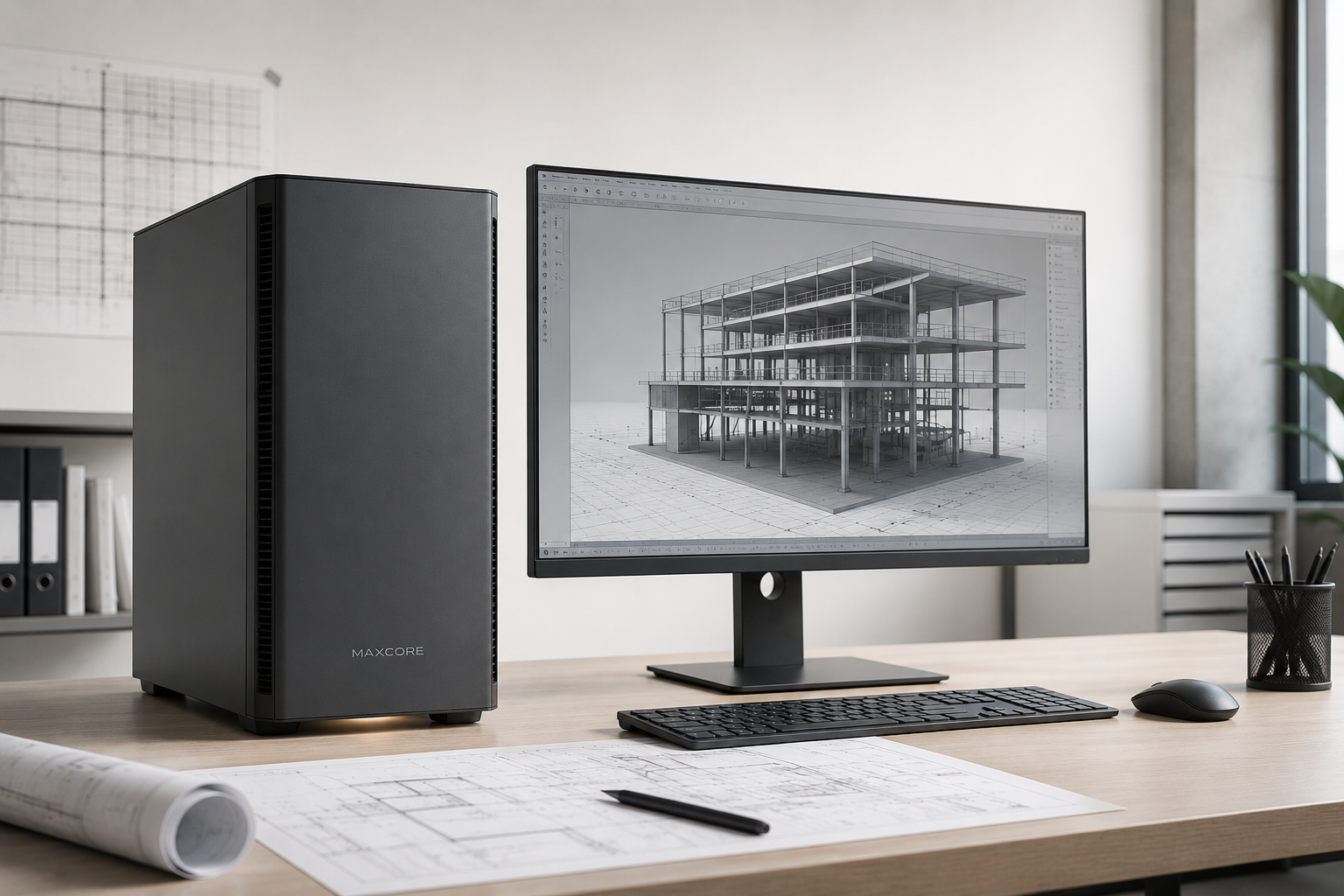Jaka stacja robocza do CAD, BIM i renderingu 3D?